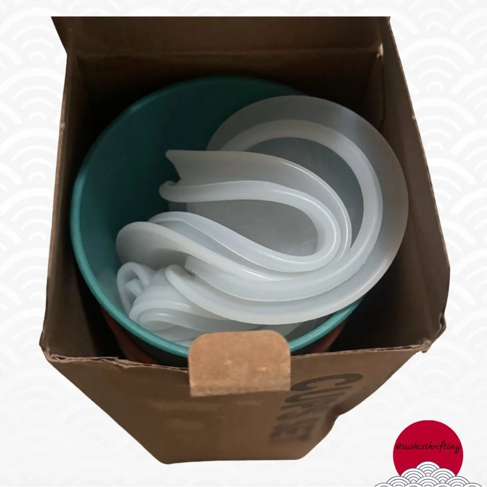 6pc Wheat Straw Cups Set